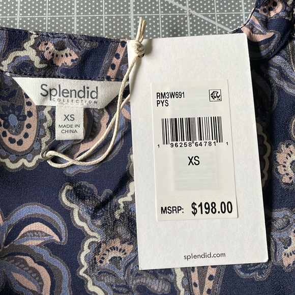 Splendid 100% silk blouse - Picture 3 of 4